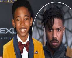 Carr also worked in the film as the young Killmonger while the adult  Killmonger was played by  Michael B. Jordan in the film 